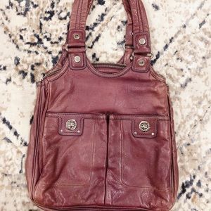 Marc Jacobs Mulberry Leather Tote